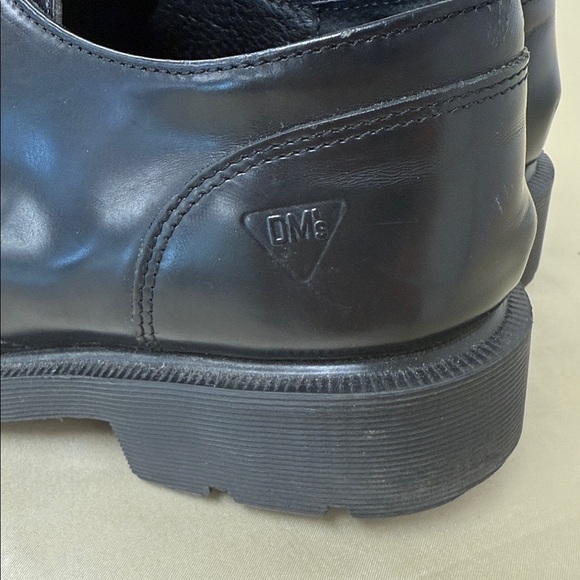 Dr. Martens Black Leather Derbys - Picture 8 of 12